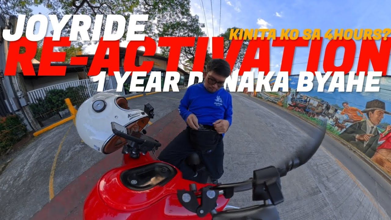 1 YEAR DI NAKA BYAHE KAY JOYRIDE ACCOUNT RE-ACTIVATION DIRETSO BYAHE. KINITA KO SA 4HOURS NA BYAHE?