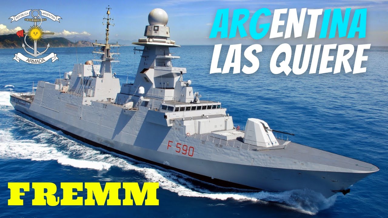 ARGENTINA va a adquirir fragatas FREMM italianas.