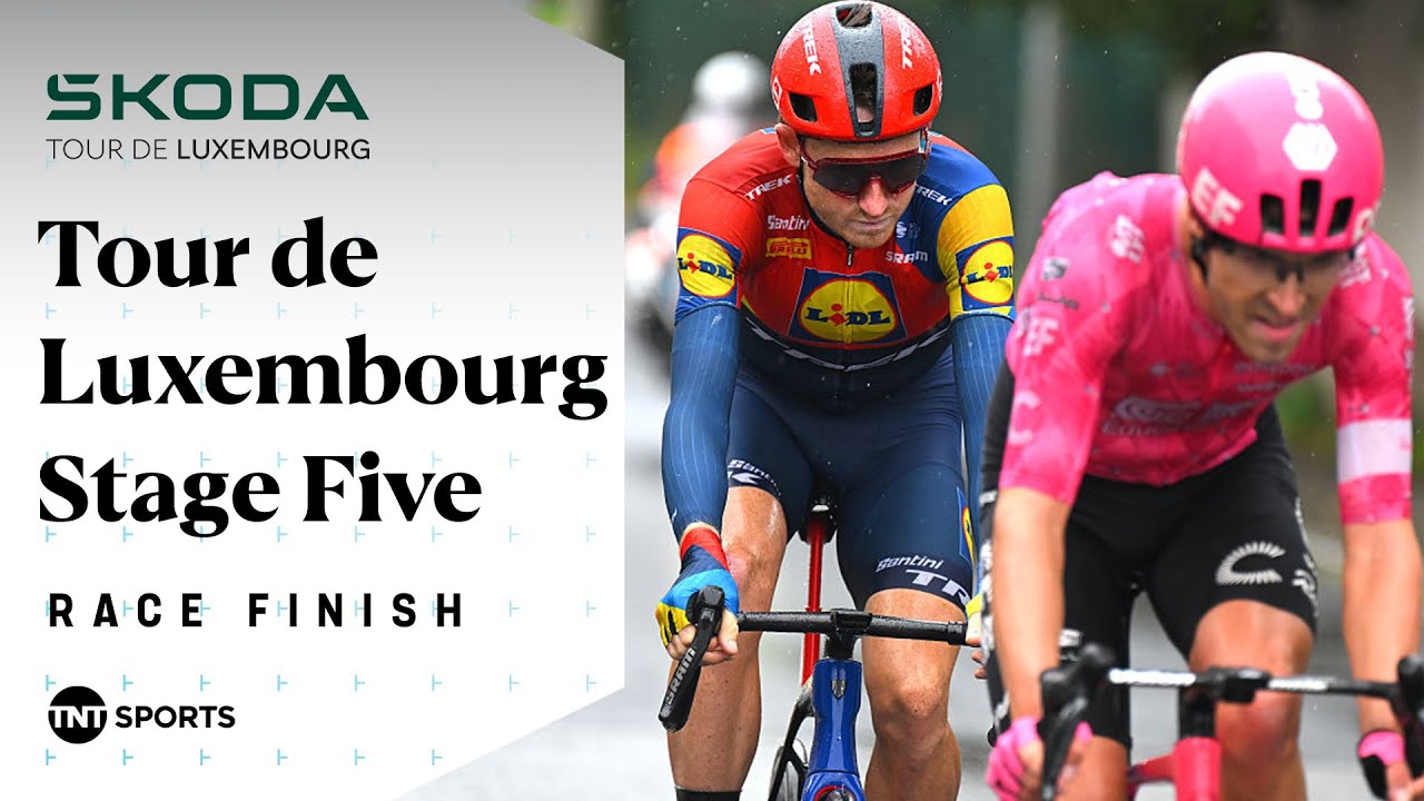 EXCELLENT PERFORMANCE💥 | 2025 Tour de Luxembourg Stage Five Race End | TNT Sports Cycling