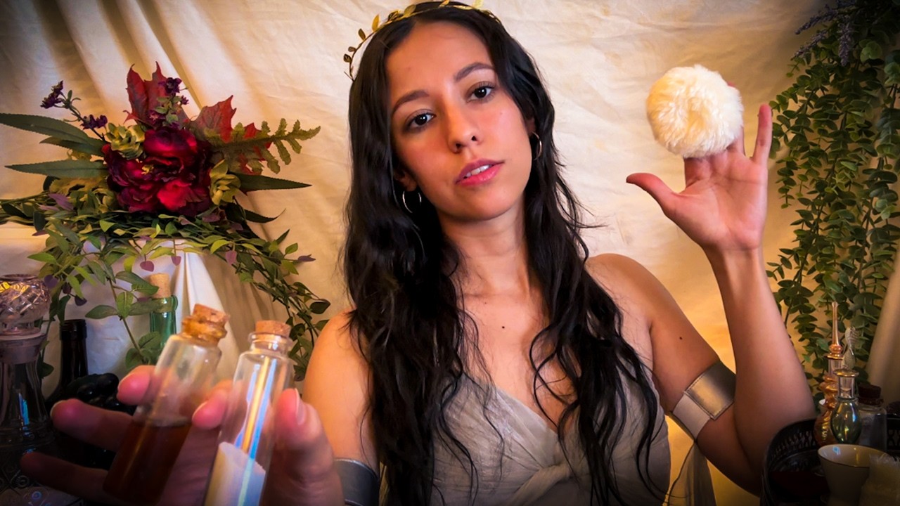 ASMR Ancient Greek Skin Care