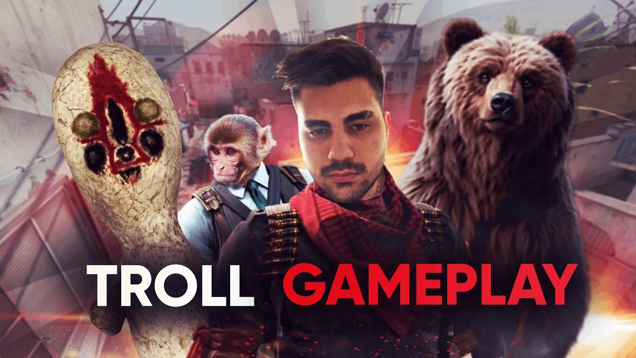TROLL GAMEPLAY'DE AYI VE SCP BİZİ TAŞIDI | MEKİPLE CS2