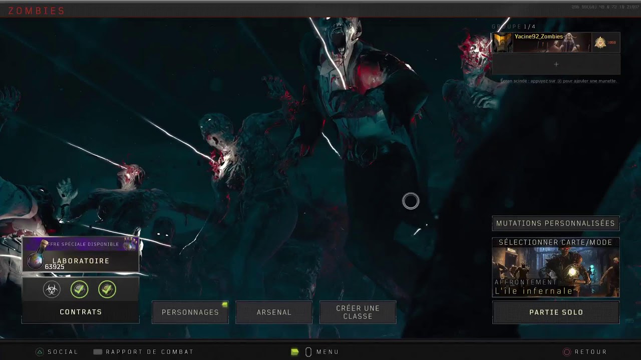 Affrontement bo4 insubmersible 3j mentality chômage