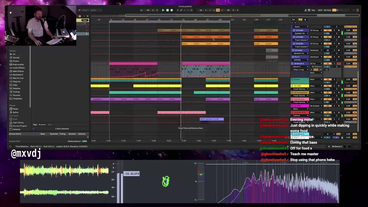 Arranging a breaks tune!