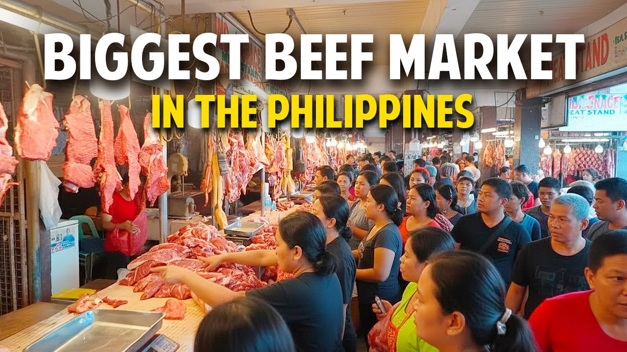 Inside the BIGGEST BEEF MARKET in the Philippines! | MAHOGANY MARKET in Tagaytay City