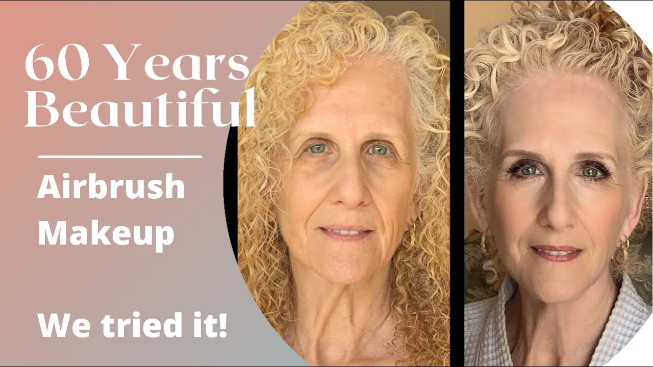 60 Years Beautiful : Airbrush Wedding Makeup. We tried it!