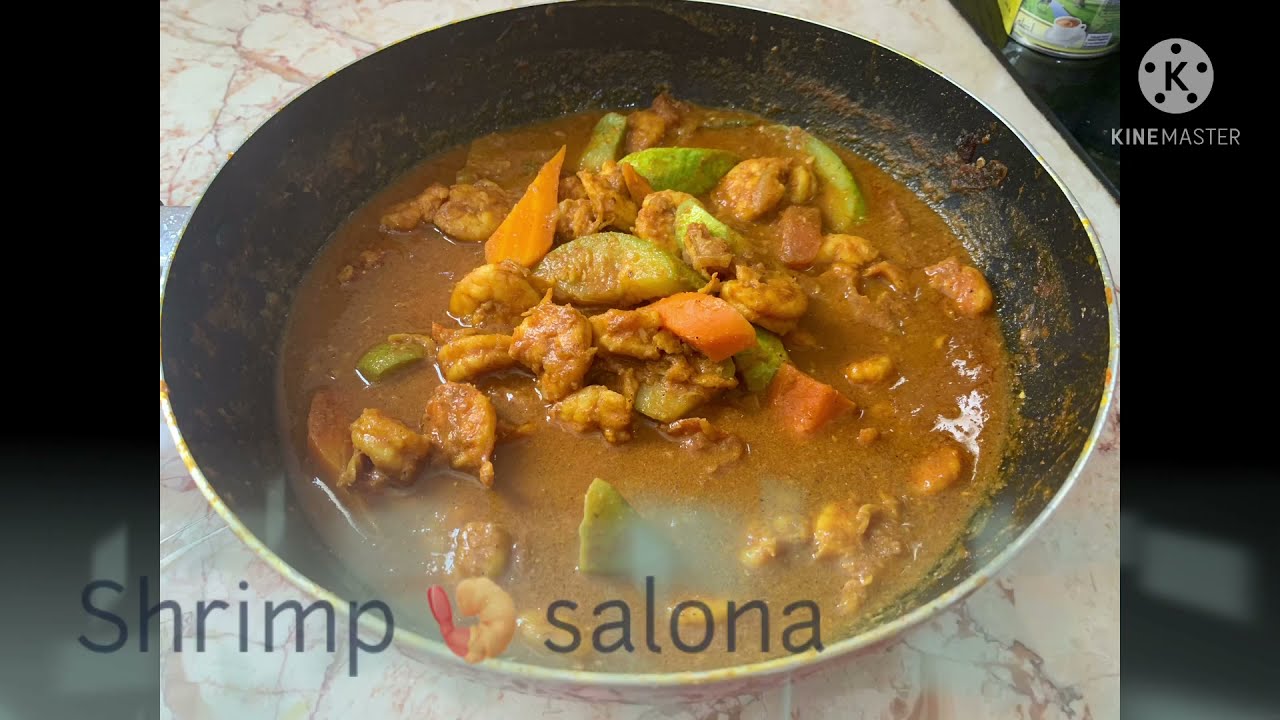 How to cook shrimp salona | salona rubyan