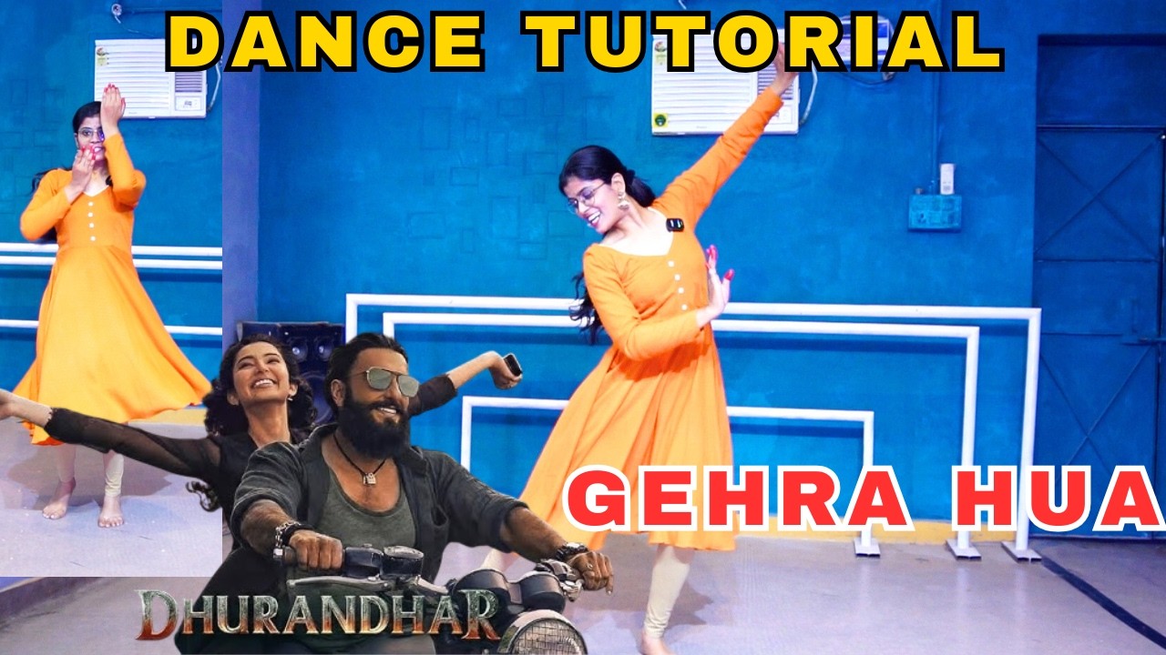 Gehra Hua Dance Tutorial | Bollywood Dance Steps | Sizzable School Of Dance