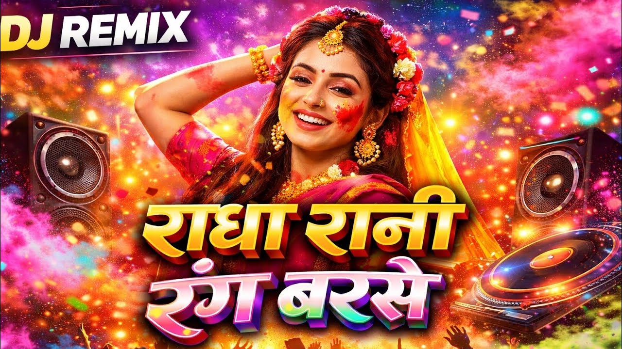 Radha Rani Rang Barse Song |rang barse bheege chunarwali | Radha Rani Soulful Holi Song