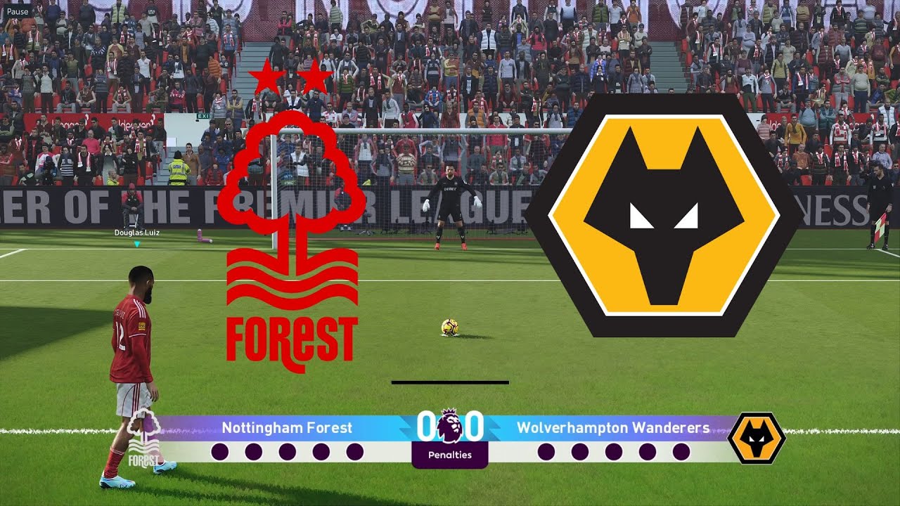 Nottingham Forest vs Wolves : Penalties
