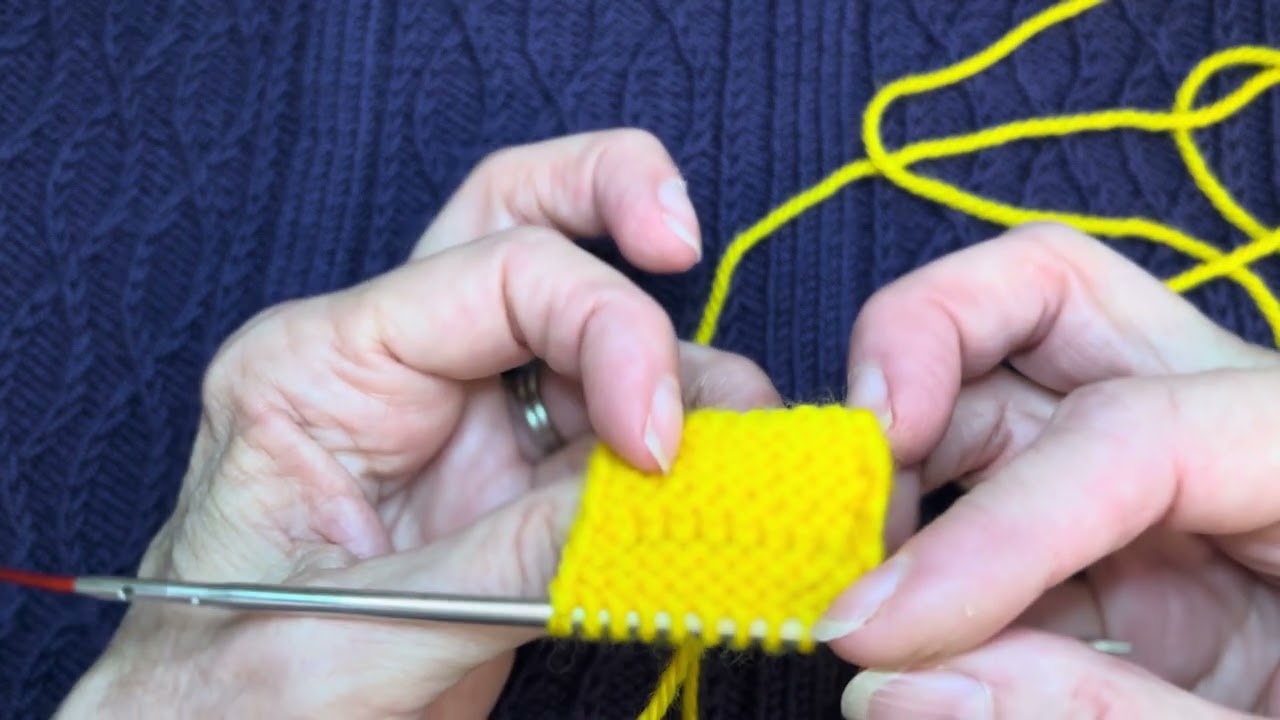Horizontal Chain Stitch Again.