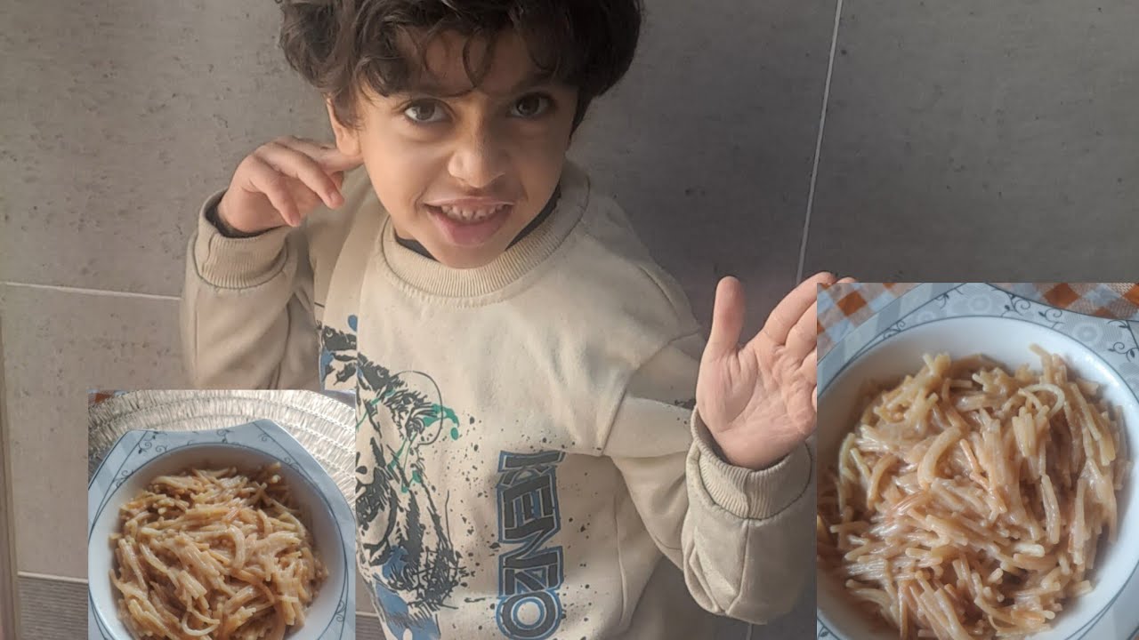 الشعرية بلبن على طريقة الشيف حمزة ١!