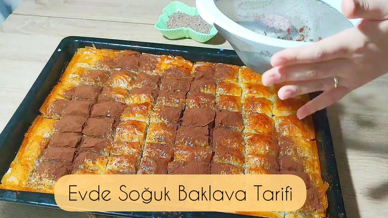 Soğuk Baklava Tarifi | Bayram Baklavası | Tatlı Tarifi | ikramlık tarifler | Hayırlı Bayramlar