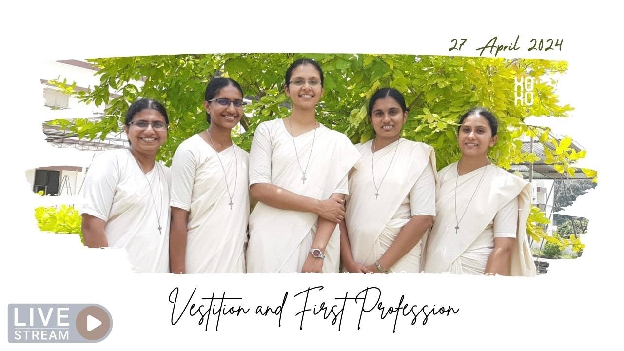 Live - Vestition and First Profession | Amala Province Kanjirappally