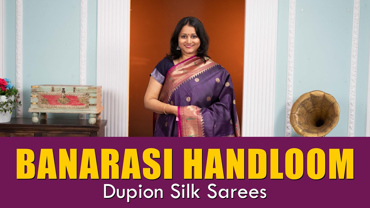 Banarasi Handloom Dupion Silk Sarees | Prashanti Exclusive | 22 Apr 2023