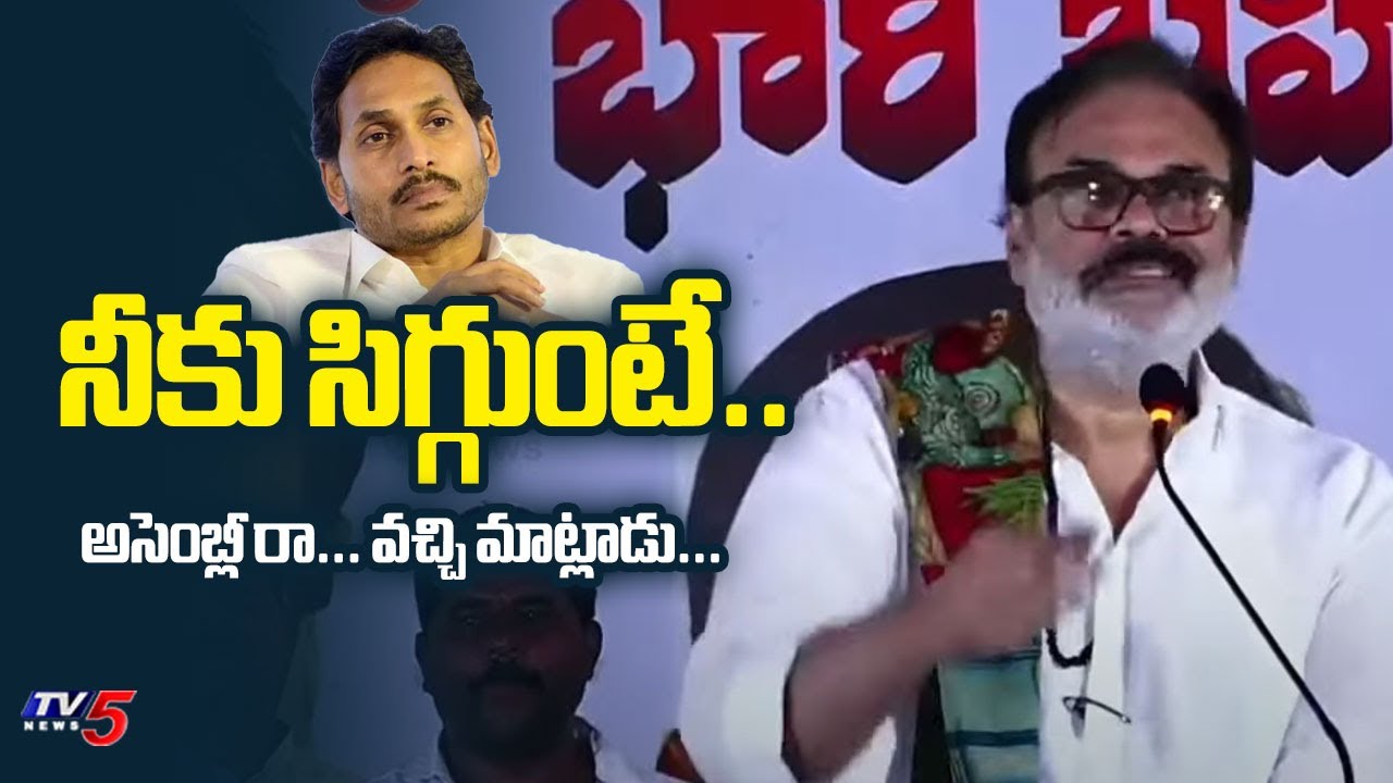 నీకు సిగ్గుంటే.. | Janasena Nagababu Comments on YS Jagan & YSRCP Leaders | AP News | TV5 News