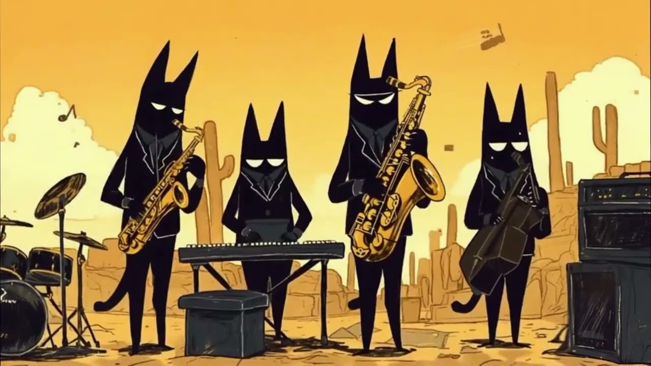 Cool Cats by Bonfire: Vintage Jazz & Deep Bass