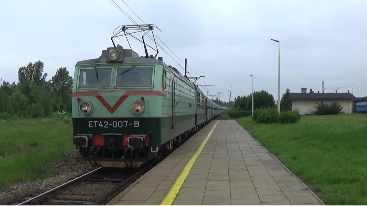 ET42-007 ze składem talbot&oacute;w | Chorz&oacute;w Stary, 09.06.2020