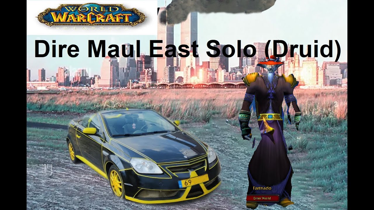 Dire Maul East Jump Runs Solo Druid Anniversary Servers