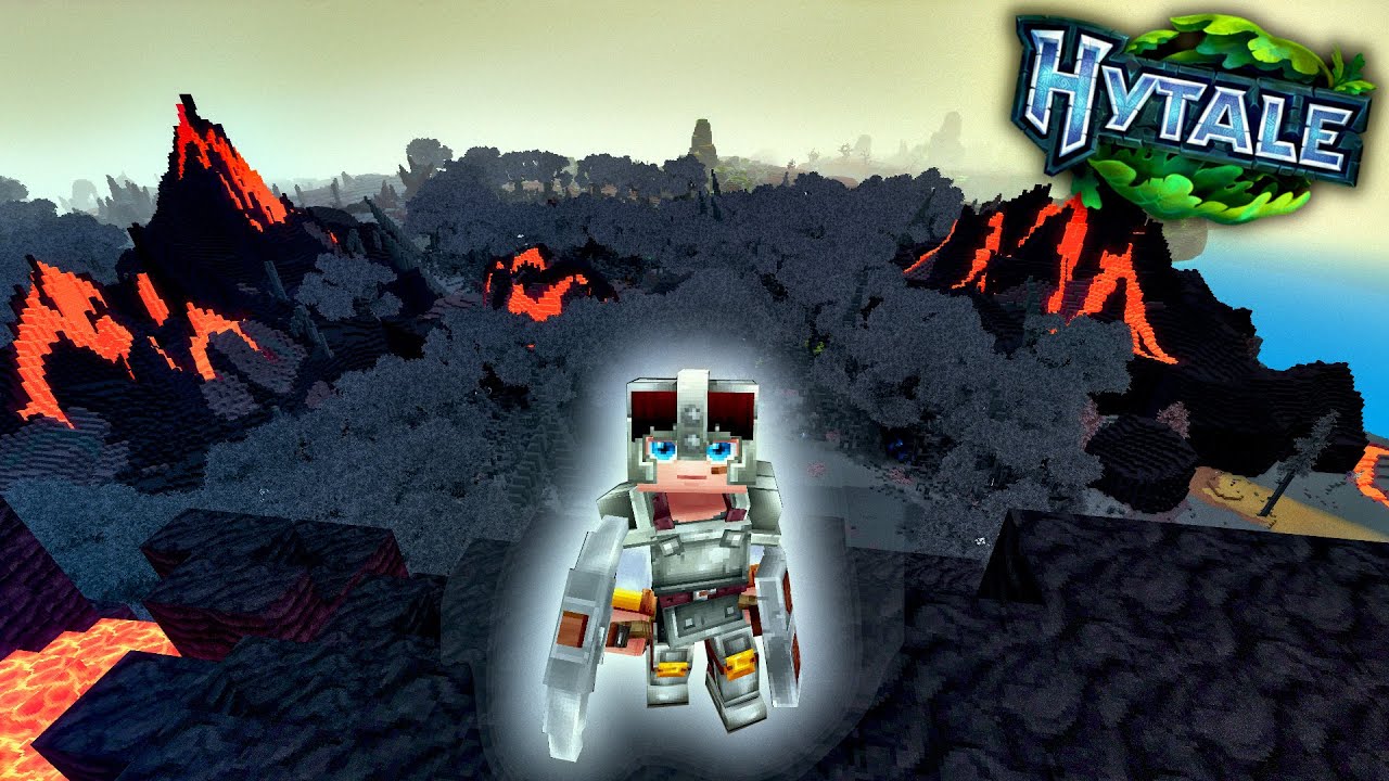 I CLIMBED A VOLCANO! - Hytale - Part 3