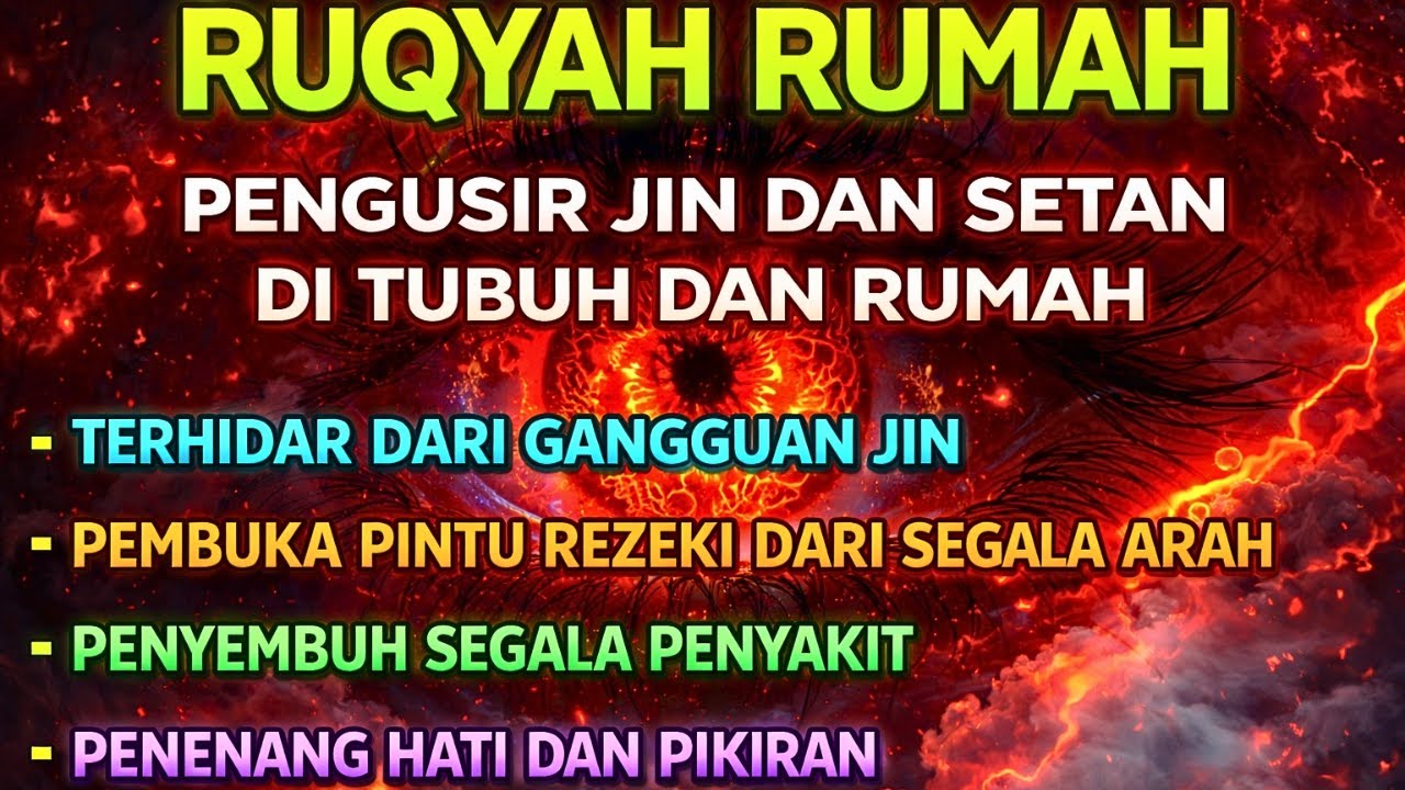 POWERFUL RUQYAH, AYAT RUQYAH, RUQYAH RUMAH DAN DIRI SENDIRI PENGUSIR JIN DAN SETAN