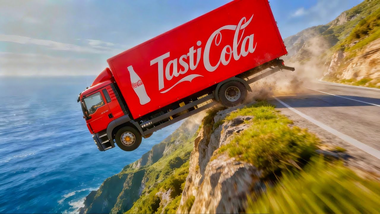 Car vs deep mountain Cliff crash 💥😱 | Beamng Drive Episode 57!