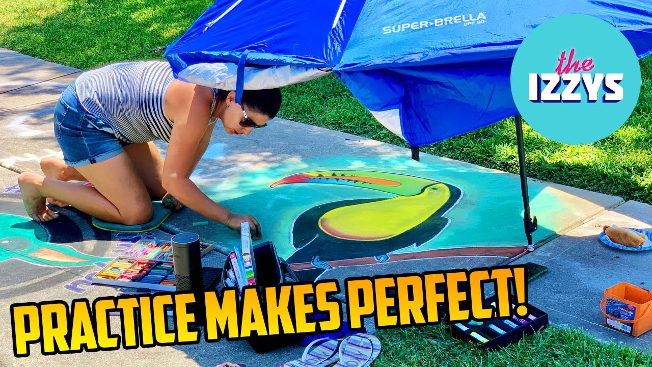 Sidewalk Chalk Art!