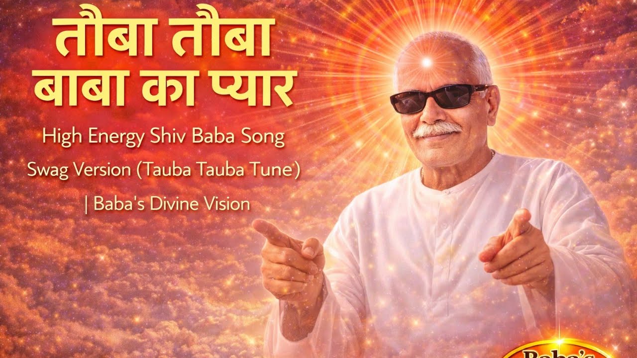 तौबा तौबा बाबा का प्यार | Shiv Baba Song | Swag Version (Tauba Tauba Tune) | Baba's Divine Vision🇲🇰 