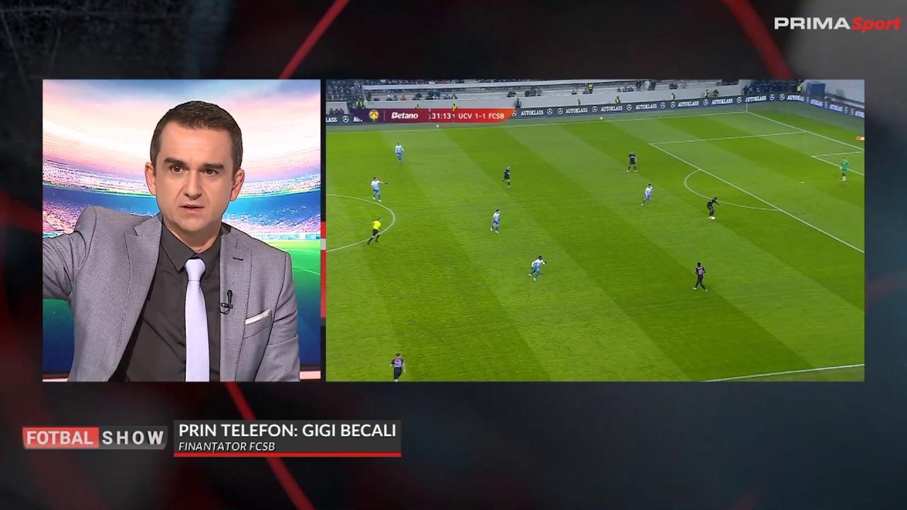 Gigi Becali a criticat dur prestația lui Feşnic: 