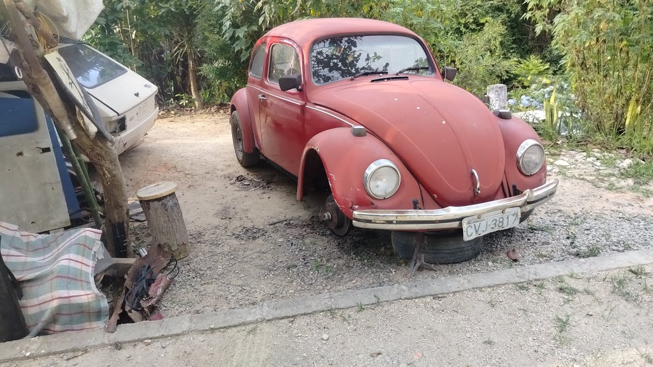 Troca da caixa de ar do Fusca 