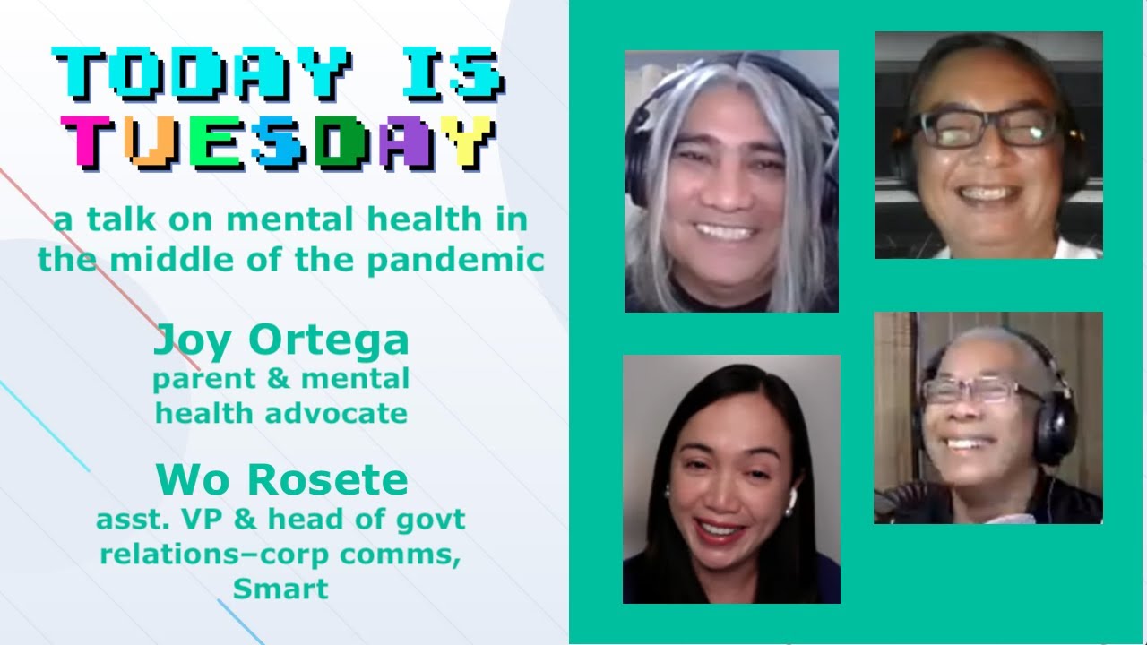 Because 'Today is Tuesday': State of PH mental health in a pandemic. Ep. 10, Yr. 01. Sept 14, 2021