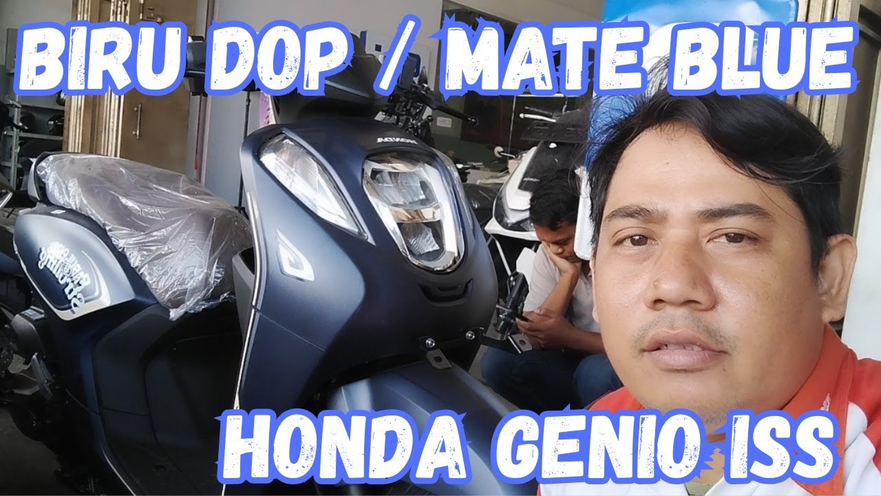 BIRU DOP / MATTE BLUE HONDA GENIO TIPE ISS 2025