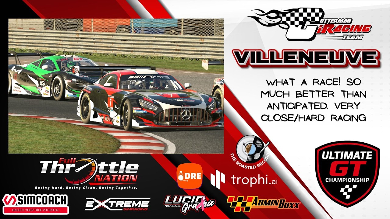 iRacing - Ultimate GT Championship - Villeneuve - Mercedes AMG
