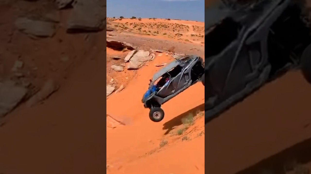 جوعانه السياره #سيارة #رمل The car is hungry