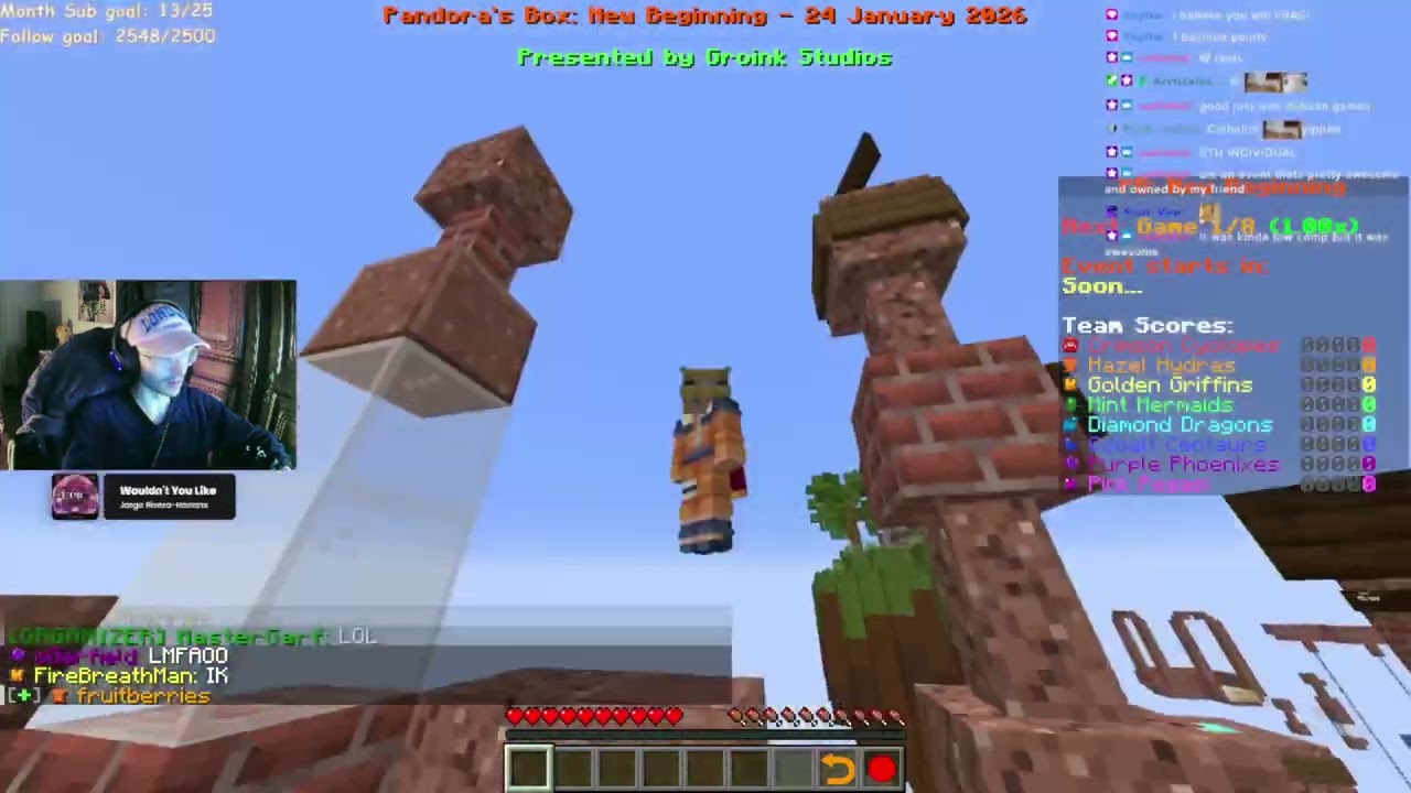 oGarfield Pandora's Box: New Beginning w/@PurpledMC, @Swifyz, and @jessick