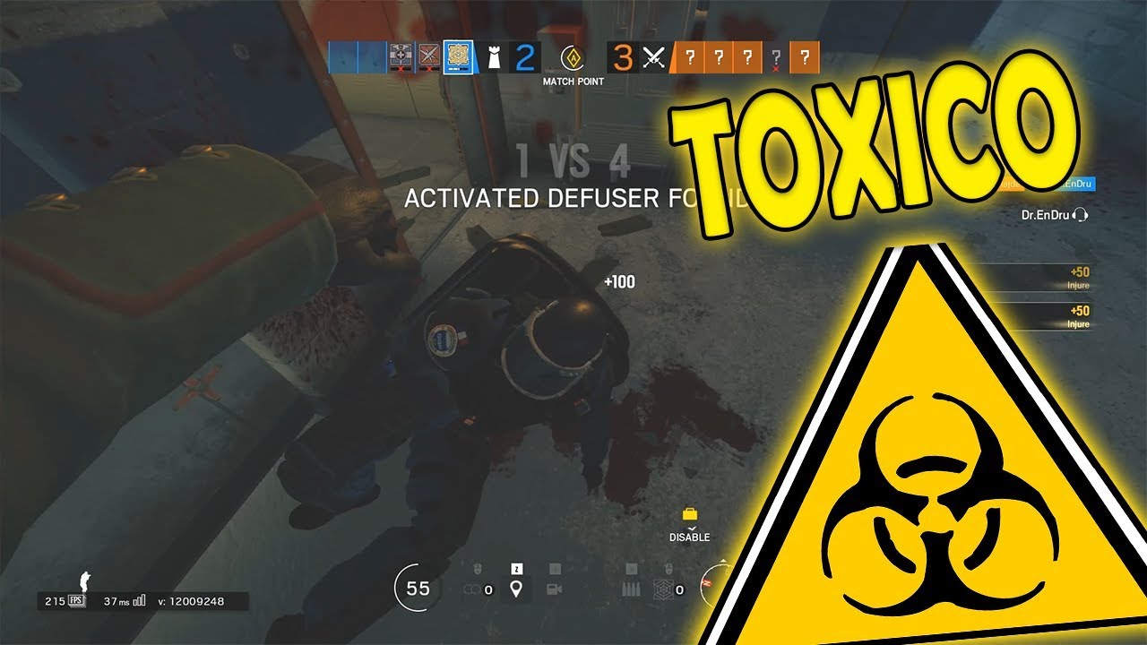 LA PARTIDA MÁS TOXICA DE MI VIDA | Rainbow Six Siege - gameplay