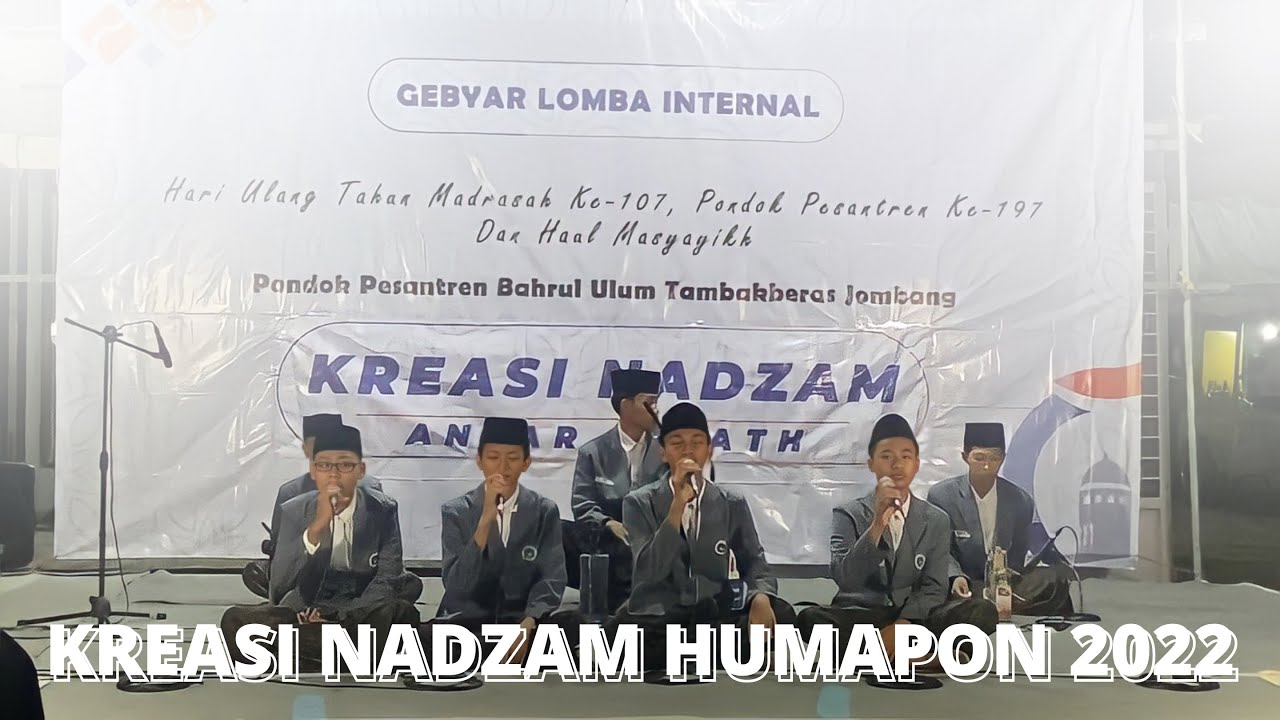 Penampilan Kreasi Nadzam PP. Sabilul Huda di Humapon 2022 #humapon2022