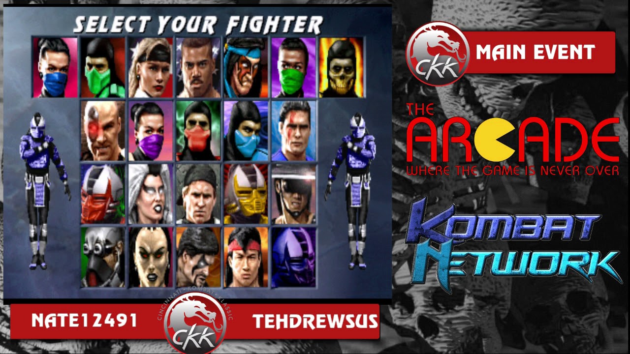 CKK UMK3 1v1 Main Event - 21 - Loser's Finals - Nate12491 vs TehDrewsus