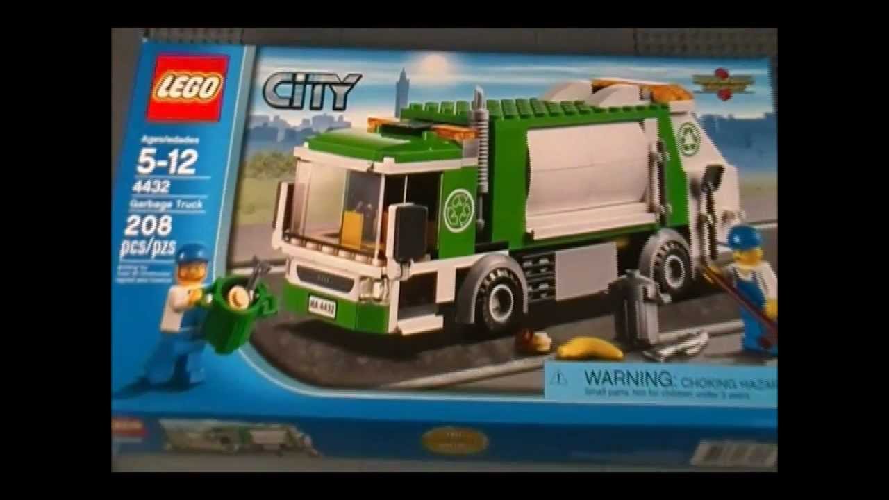 Lego 4432 Review Garbage Truck City