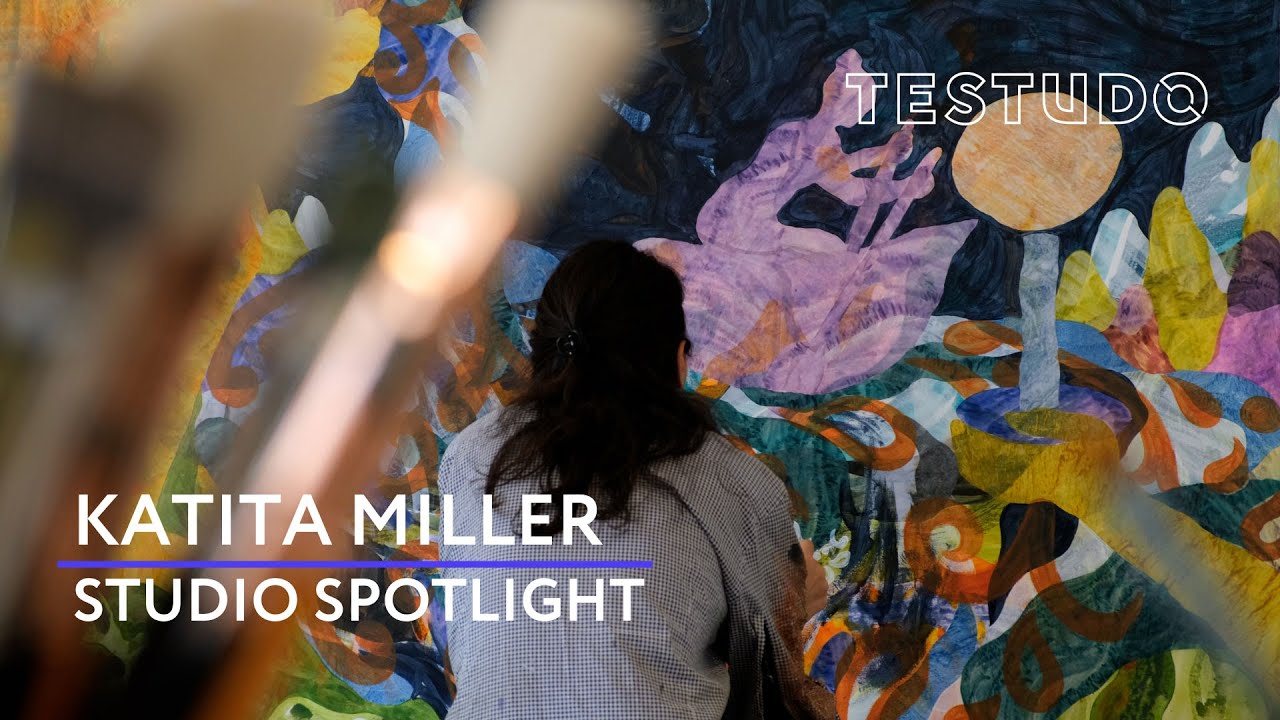 Katita Miller's Maximalist Paintings | Testudo Studio Spotlight