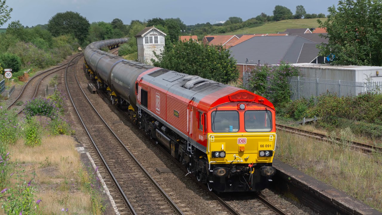 Afternoon of FREIGHT Trains at Barnetby on 21st July 2025.
