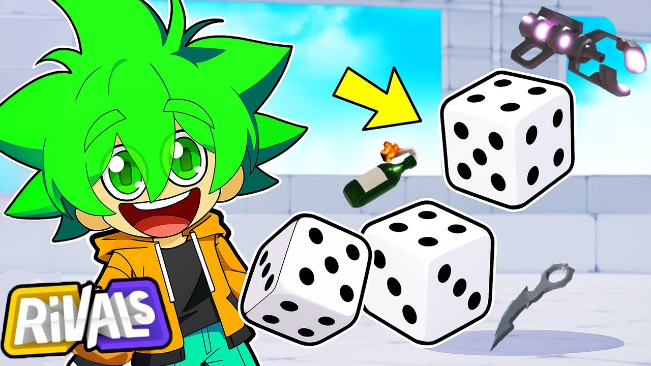ROBLOX RIVALS ale KOSTKA DECYDUJE O BRONI 🎲