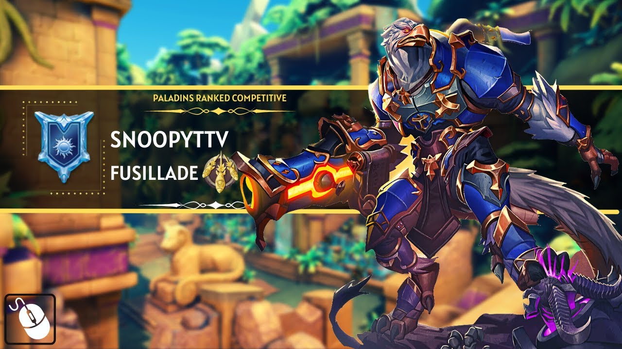 Impressive Drogoz X11 Immortal SnoopyTTV  (Diamond) Paladins Ranked Competitive