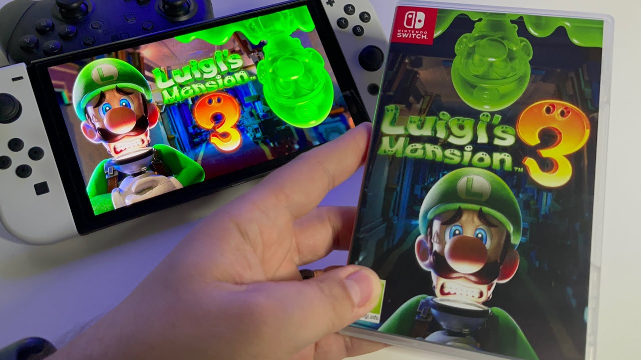 Luigi’s Mansion 3 - REVIEW | Switch OLED handheld gameplay