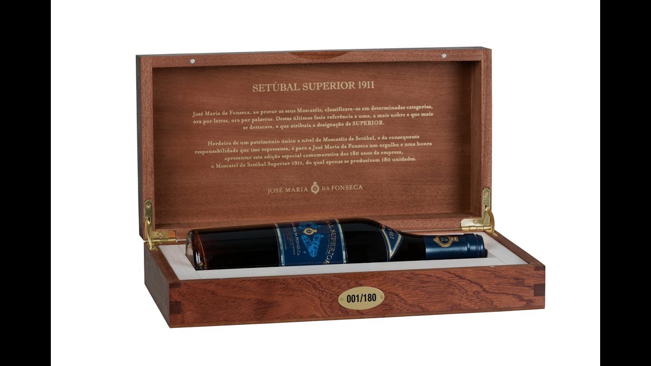 WINE INVESTMENT - 1911 Moscatel de Setúbal by JM Fonseca - Rare Collection Wine