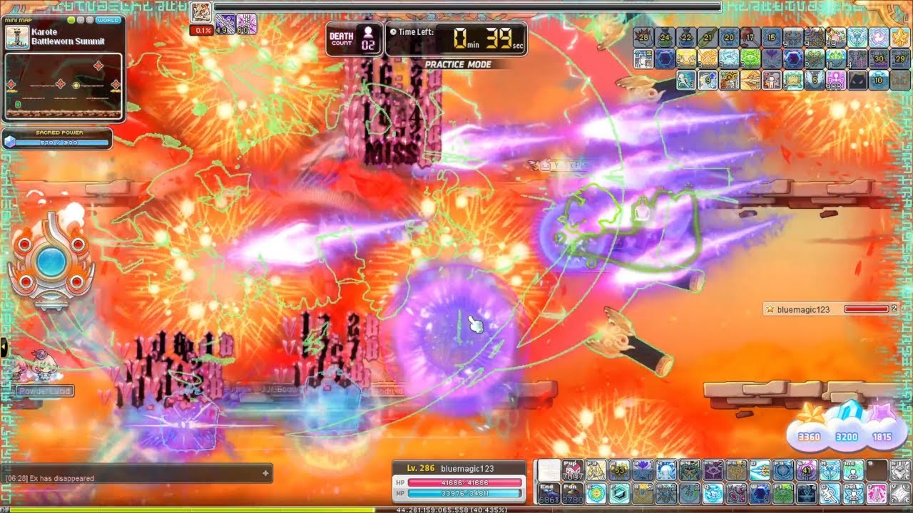 Maplestory - Illium vs. Normal Kalos solo [Heroic]