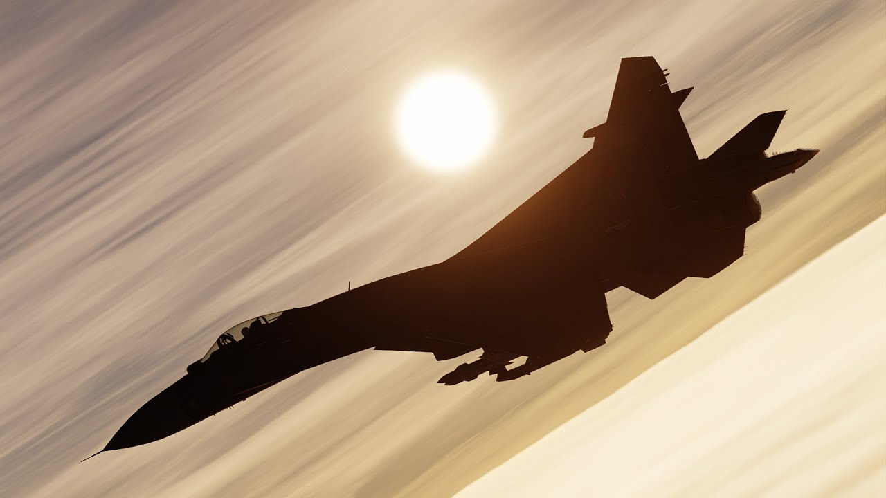 A star called the sun - Su-27 Cinematic | DCS World