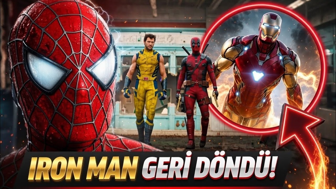 Iron Man Geri Döndü! Avengers Secret Wars Filminden İlk Resmi Poster İnceleme
