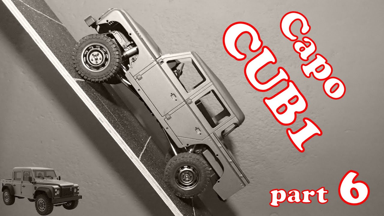 Capo CUB1 1/18 full metal Defender – Part 6: Steep climbs!