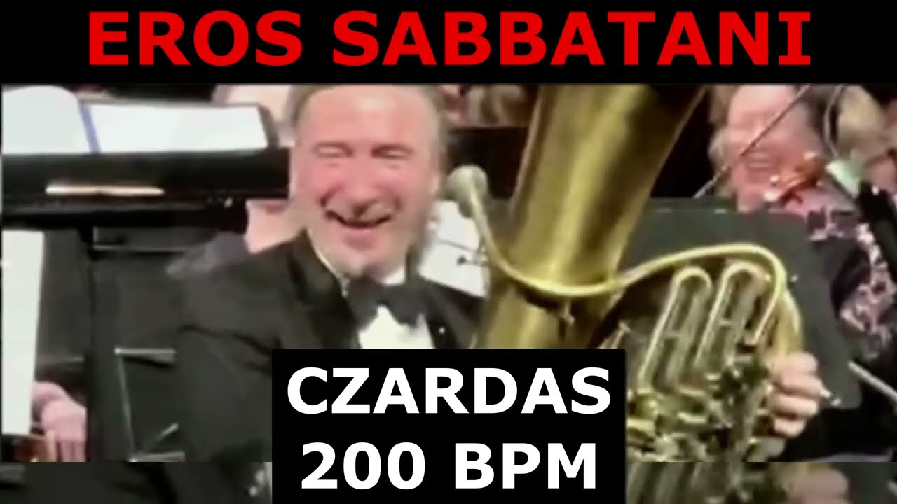 V. Monti: czardas 200 BPM - tuba solo - encore piece (Eros Sabbatani)