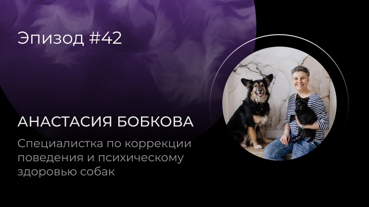 Специалистка по коррекции поведения и психическому здоровью собак